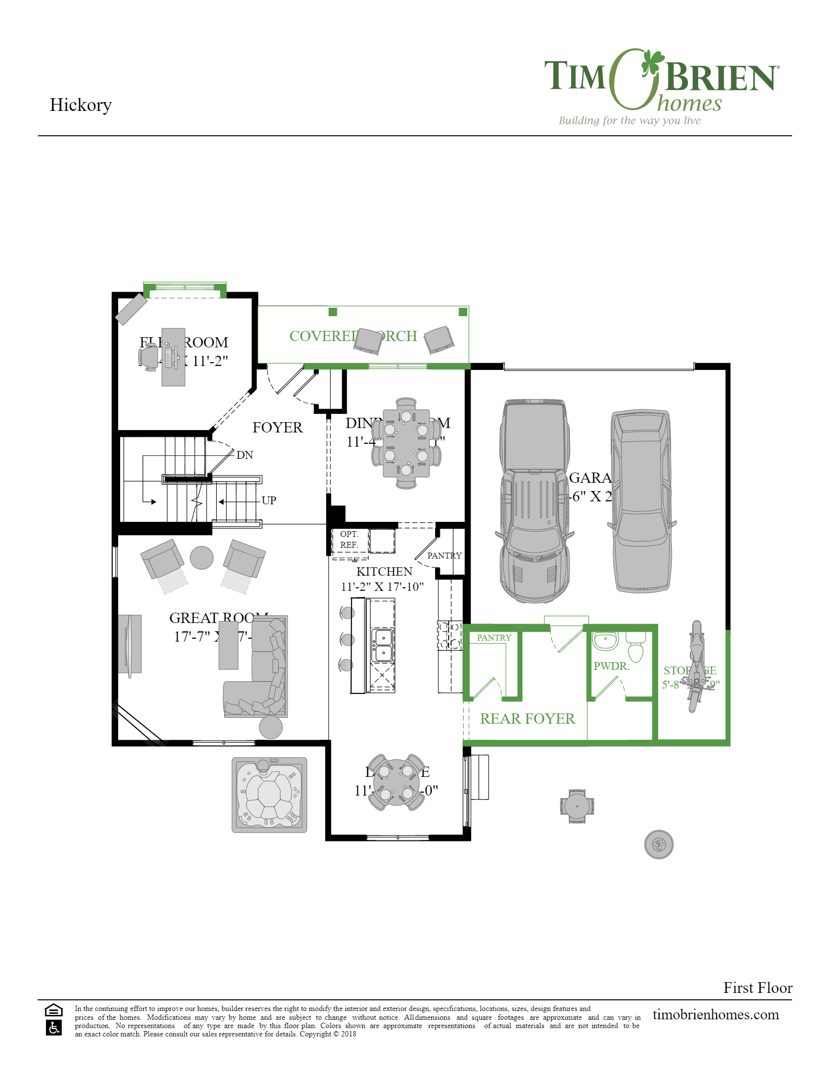 Hickory Interactive Floorplan